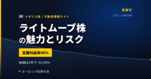 ライトムーブ株の魅力とリスク｜営業利益率49%と日本からの買い方【2026年】