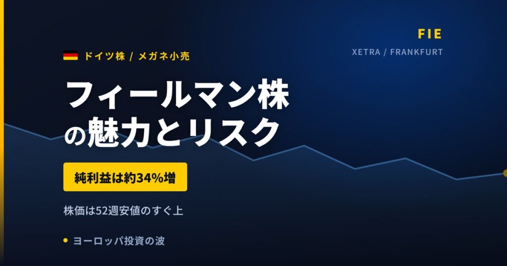 フィールマン株の魅力とリスク｜純利益+34%でも株価−30%と買い方【2026年】