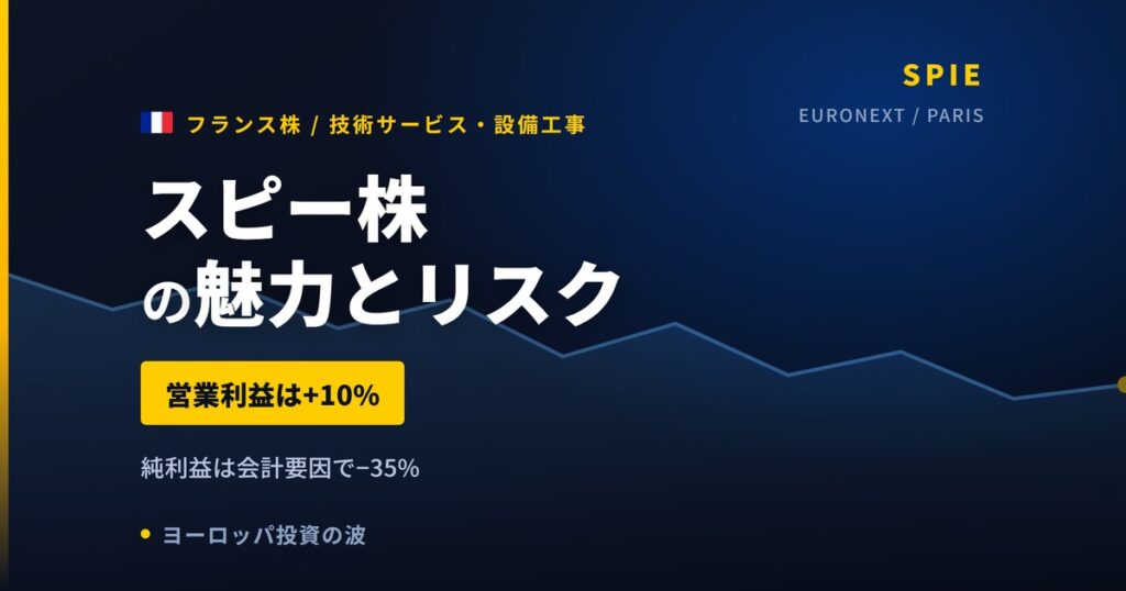 SPIE株の魅力とリスク｜純利益−35%の正体と日本からの買い方【2026年】