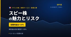 SPIE株の魅力とリスク｜純利益−35%の正体と日本からの買い方【2026年】