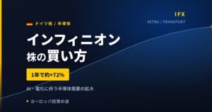 インフィニオン株の買い方と株価・業績｜AI電源事業が1年で倍増【2026年】